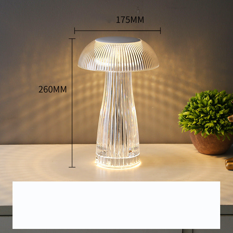 Creative Jellyfish Crystal Lamp Home Décor