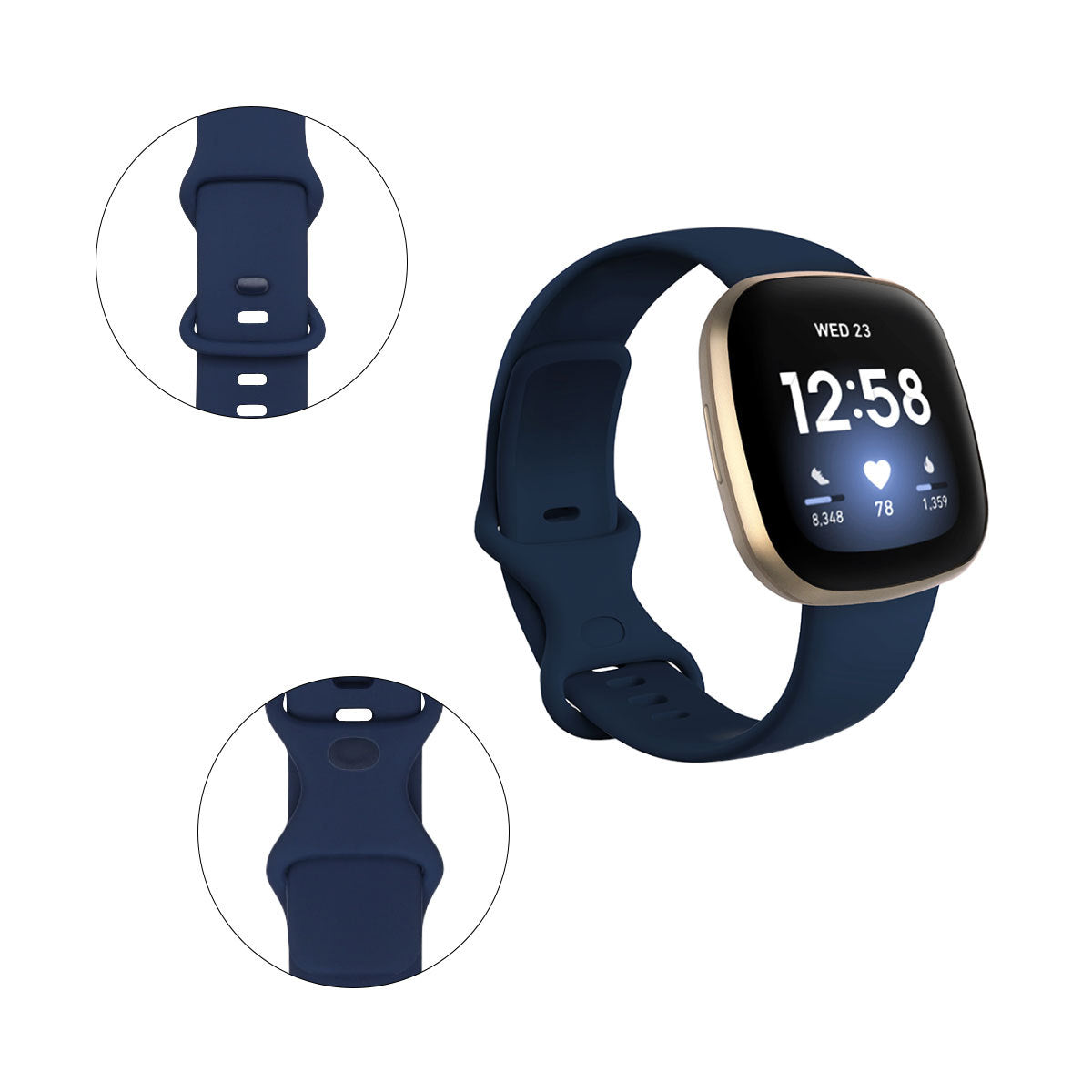 Smart Watch Tpu Silicone Original Strap Versa3 Strap