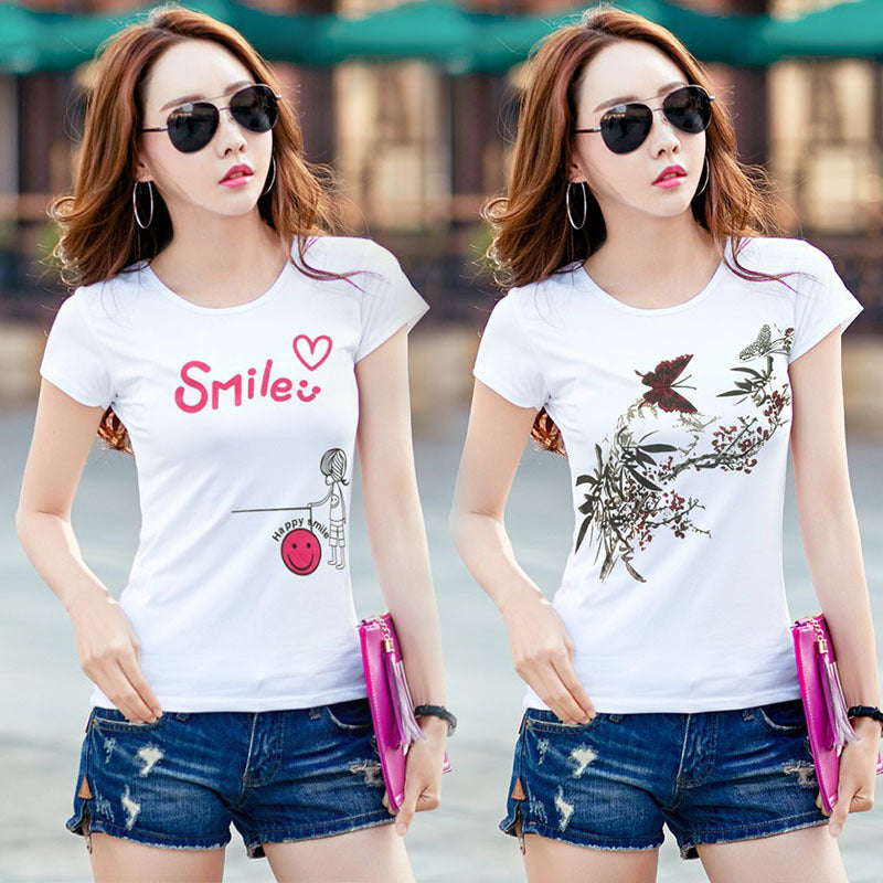 Short sleeve t-shirt ladies clothes