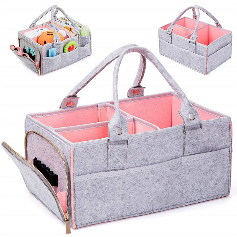 Multifunctional And Environmentally Friendly Felt Storage Bag