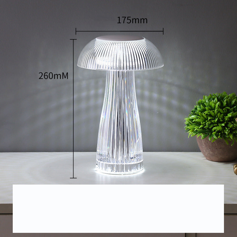 Creative Jellyfish Crystal Lamp Home Décor