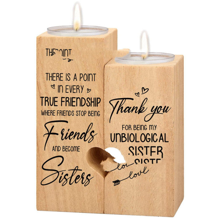 Personalized Gift Candle Holder Birthday Candle Decoration Candle Holder