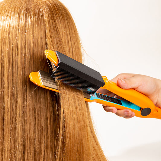 Use Electric Splint To Straighten Hair Matching Tools