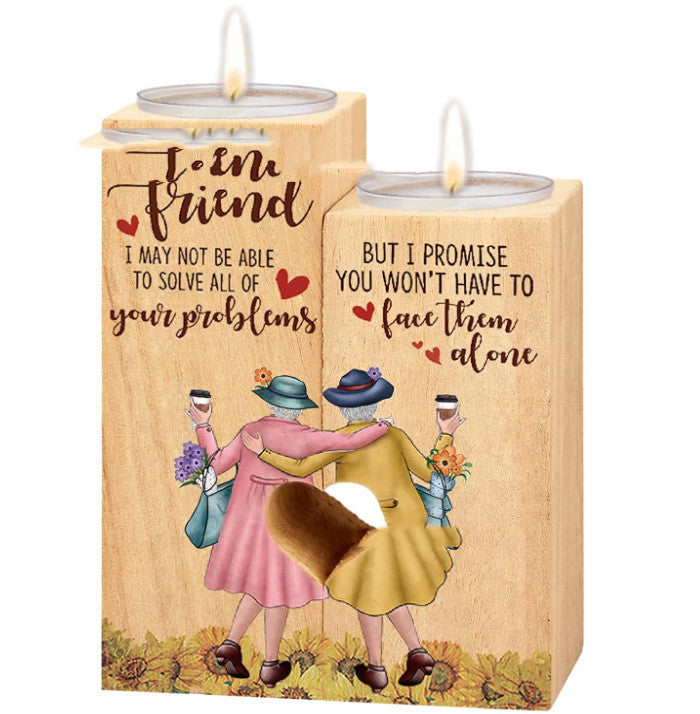 Personalized Gift Candle Holder Birthday Candle Decoration Candle Holder